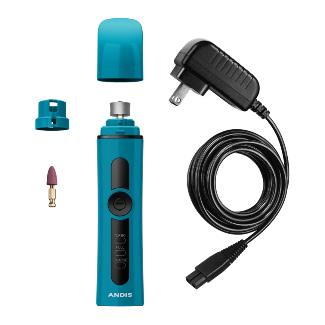Pet Cord/Cordless Nail Grinder Blue by Andis