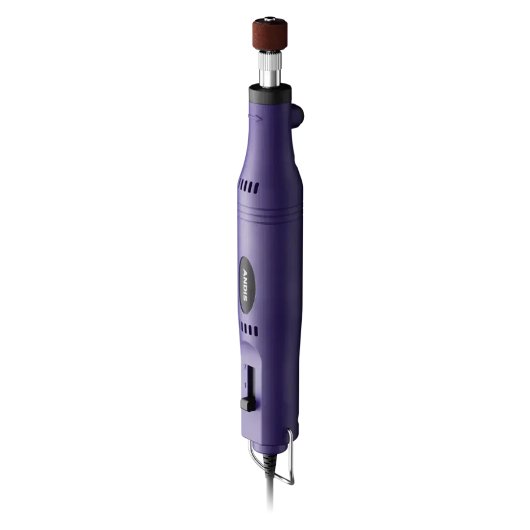 Andis Easy Clip 2 Speed Nail Grinder Purple