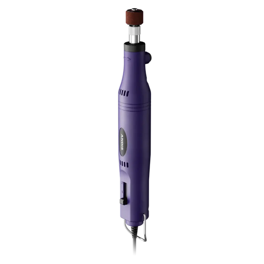 Andis Easy Clip 2 Speed Nail Grinder Purple