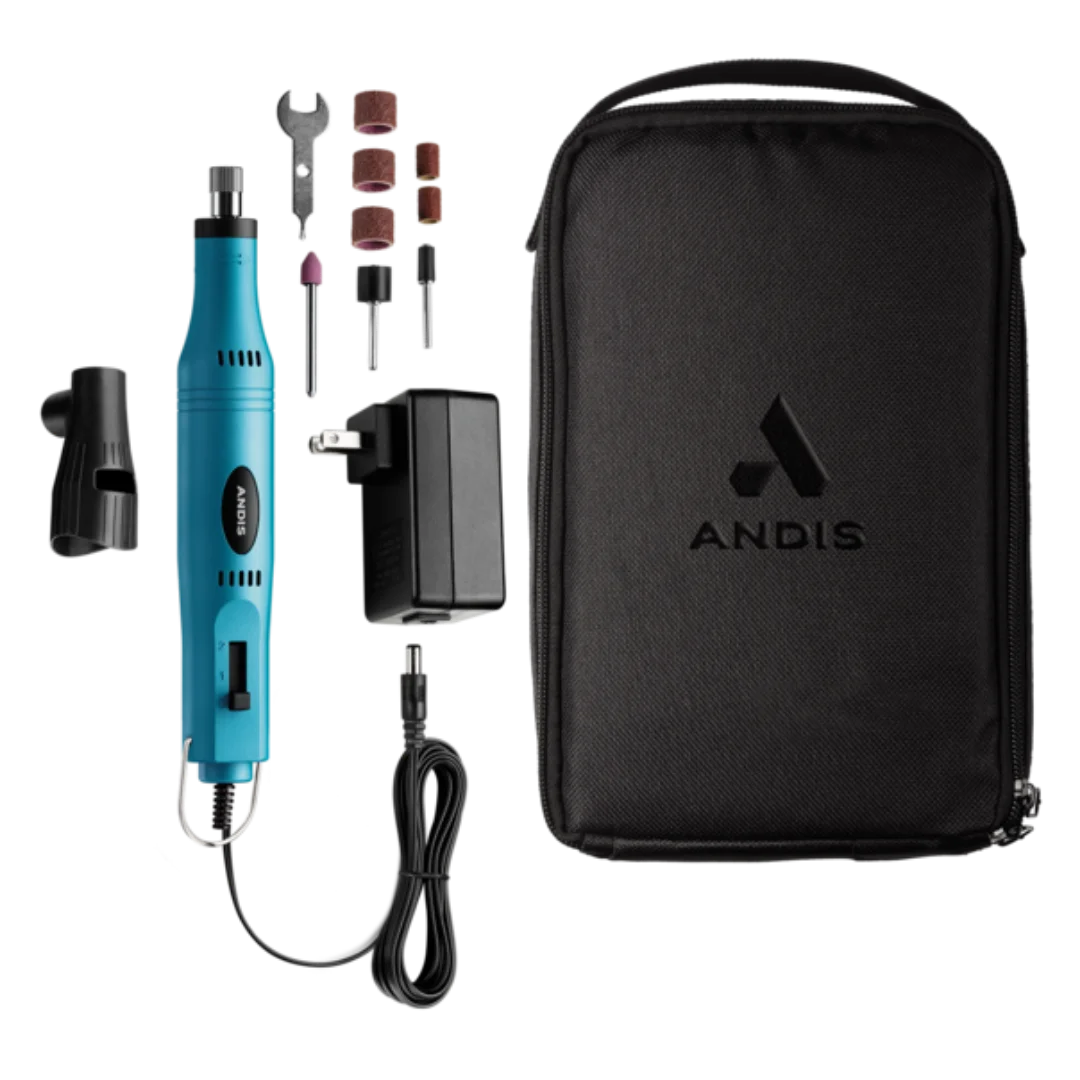 Pet Easy Clip 2 Speed Nail Grinder Teal by Andis