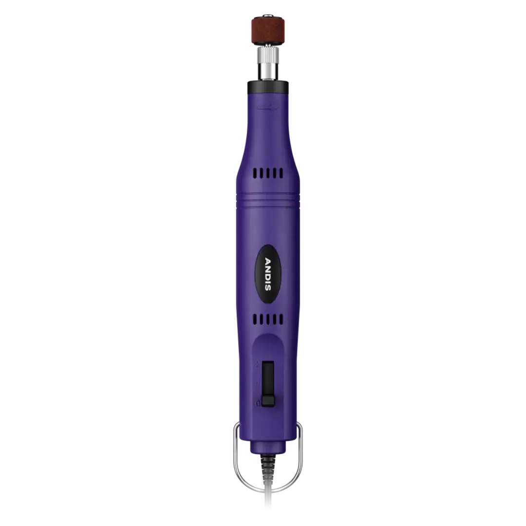 Andis Easy Clip 2 Speed Nail Grinder Purple