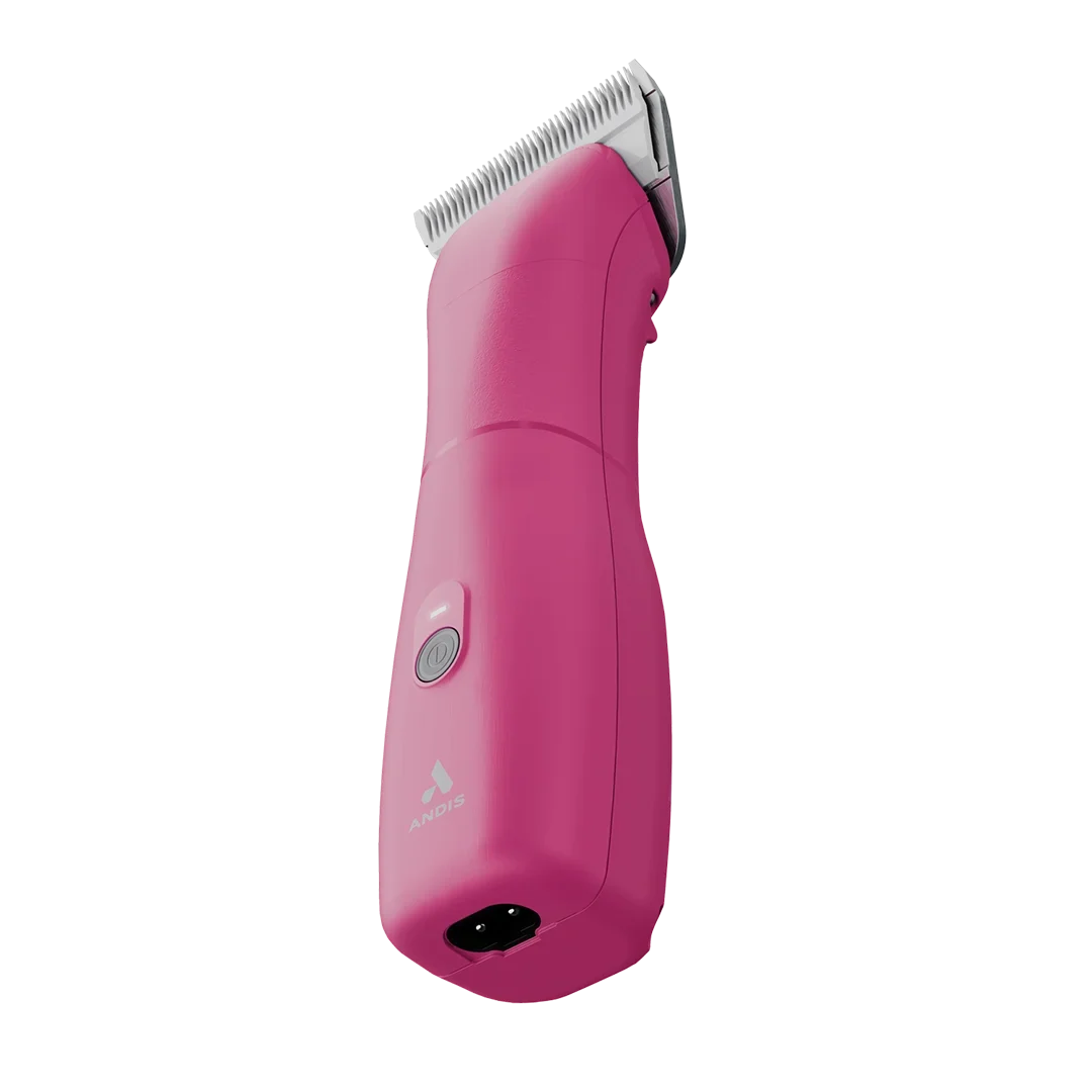 Dog Emerge Pink Clipper #30W and with 4FW and 5FW Blades by Andis