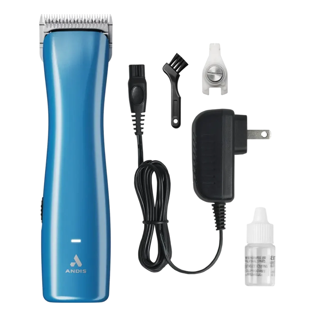 Dog Emerge Lite Clipper Blue with Free Large Nail Clipper by Andis