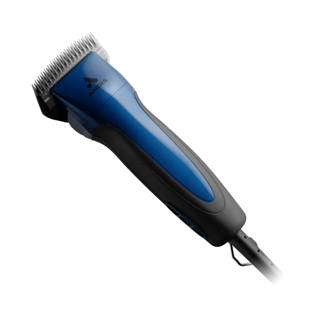 Pet Excel 5-Speed Clipper with Super Blocking Blade Indigo Blue by Andis