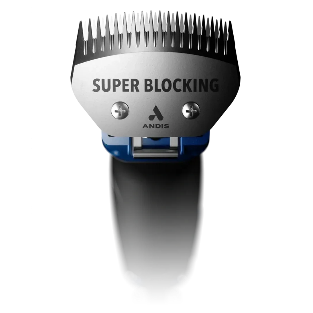 Pet Excel 5-Speed Clipper with Super Blocking Blade Indigo Blue by Andis