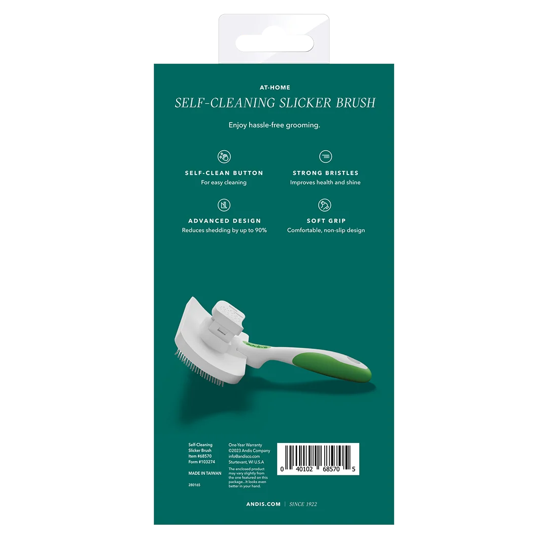 Dog Self Cleaning Slicker Brush by Andis