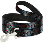Dog Leash - High Voltage Skull
