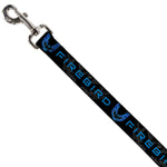 Dog Leash - Pontiac FIREBIRD/Logo Black/Grays/Blues