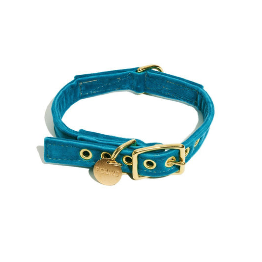 Dog Collars Premium Aqua Washable Velvet Cat & Dog Collar