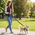 Load image into Gallery viewer, EcoBark Step In Dog Harness - XXXS to Small Breeds- Reflective Soft Mesh Harness for Teacup, Small Dogs and Puppies / Aqua Sport

