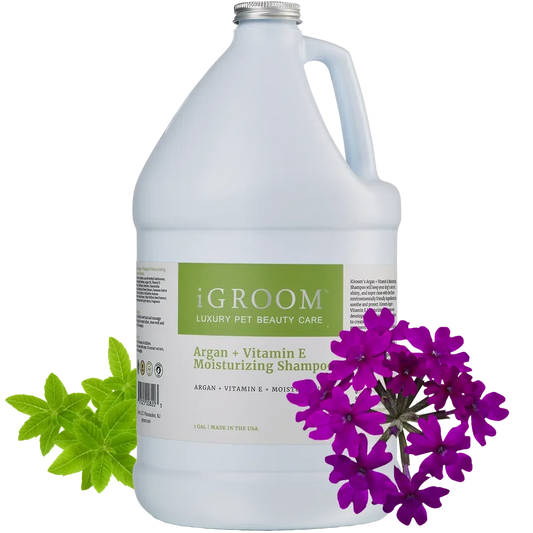 Dog Argan and Vitamin E Shampoo Gallon by iGroom