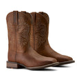 Load image into Gallery viewer, Ariat Mens Western Big Rig Wide Square Toe Cowboy Boot – Comfortable Durable Leather Work Boot

