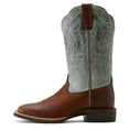 Load image into Gallery viewer, Ariat Womens Hybrid Ranchwork Wide Square Toe Leather Western Work Boot
