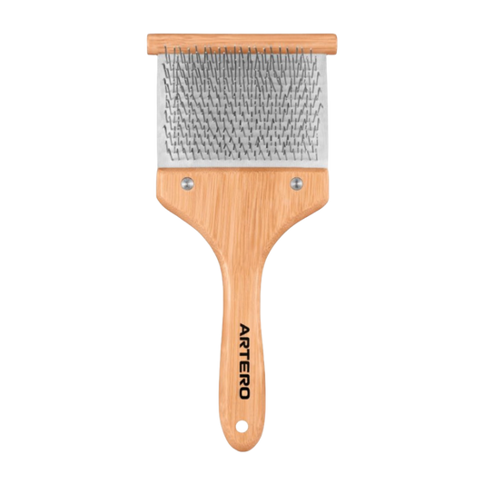 Beast Double Flexible Dematting Slicker Brush Large by Artero professional dog grooming tool Southlake Paws