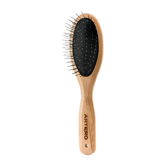 Nature Collection Metal Pin Medium Brush by Artero professional dog grooming tool Southlake Paws