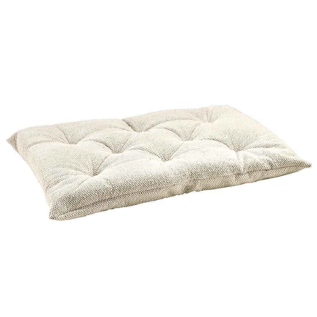Bowsers Aspen Tufted Dog Crate Cushion - Washable Crate and Lounge Comfort