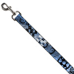 Dog Leash - Grunge Gears Blue