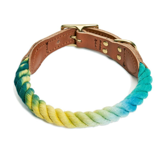Dog Collars Premium Found My Animal X Petco Azure Cotton Rope Dog Collar