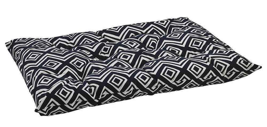 Bowsers Azure Tufted Dog Crate Cushion - Washable Pet Bed