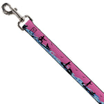 Dog Leash - SUP w/Dog Pink/Blues/Black