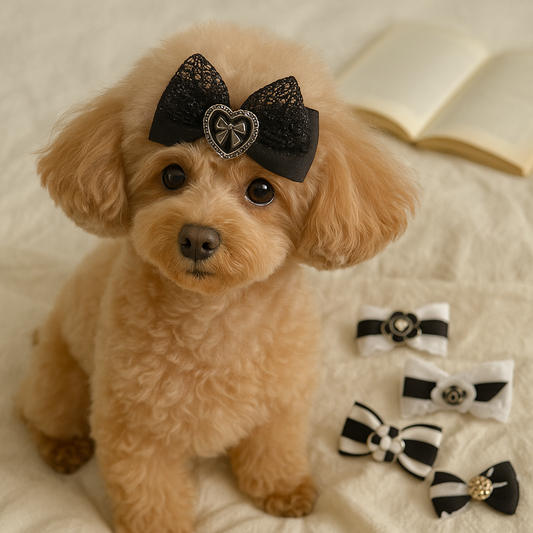 Maison Élégance – Haute Couture Pet Bow Collection - image 2