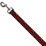 Dog Leash - Rising Sun Red/Black