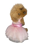 Load image into Gallery viewer, Baby Girl Pink Shimmer Sequin Dog Tutu
