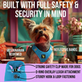 Load image into Gallery viewer, EcoBark Step In Dog Harness - XXXS to Small Breeds- Reflective Soft Mesh Harness for Teacup, Small Dogs and Puppies / Sky Blue
