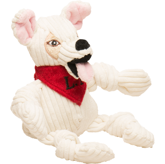 HuggleCause™, Living Free Animal Sanctuary, Little Tyke (L.T.) Knottie® Plush Dog Toy, Small - image 2