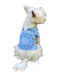 Load image into Gallery viewer, Bandana Dog Tee, Light Blue
