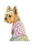 Load image into Gallery viewer, Bandana Dog Tee, Light Pink
