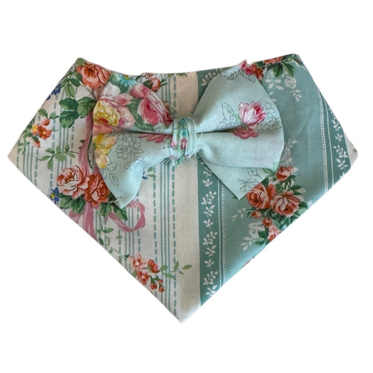 Vintage Floral Bandana