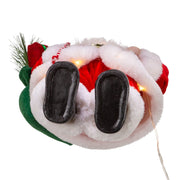 Kurt Adler 12-Inch Battery-Operated LED Lighted Santa