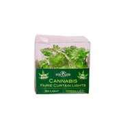 Kurt Adler 84-Light 7-Drop Battery-Operated Cannabis Cartoon Light Set