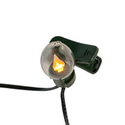 Kurt Adler Battery-Operated 7-Light Flicker Flame Light Set with Clips