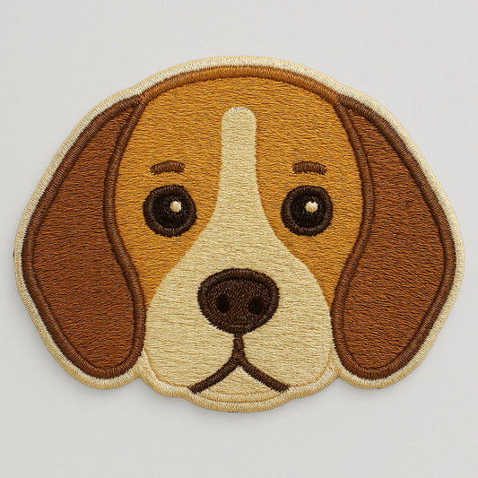 Nooee Pet Dog & Cat Face Patch – Decorative Self-Adhesive Patch (Choose Your Breed)