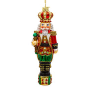 Kurt Adler 7-Inch Bellissimo Glass King Nutcracker Ornament