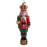 Kurt Adler 7-Inch Bellissimo Glass King Nutcracker Ornament