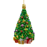 Kurt Adler 7.5-Inch Bellissimo Glass Christmas Tree Ornament