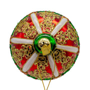 Kurt Adler 6-Inch  Bellissimo Glass Hot Air Balloon Ornament