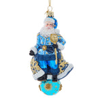 Kurt Adler 6-Inch Bellissimo Celestial Santa Ornament