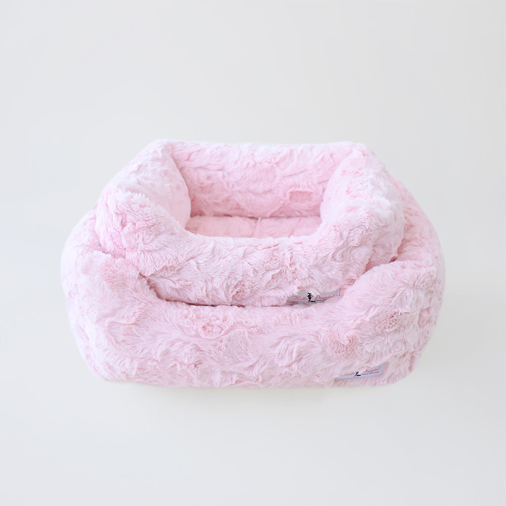 Bella Dog Faux Fur Handmade Bed - Luxury Dog Bed from Southlake Paws
