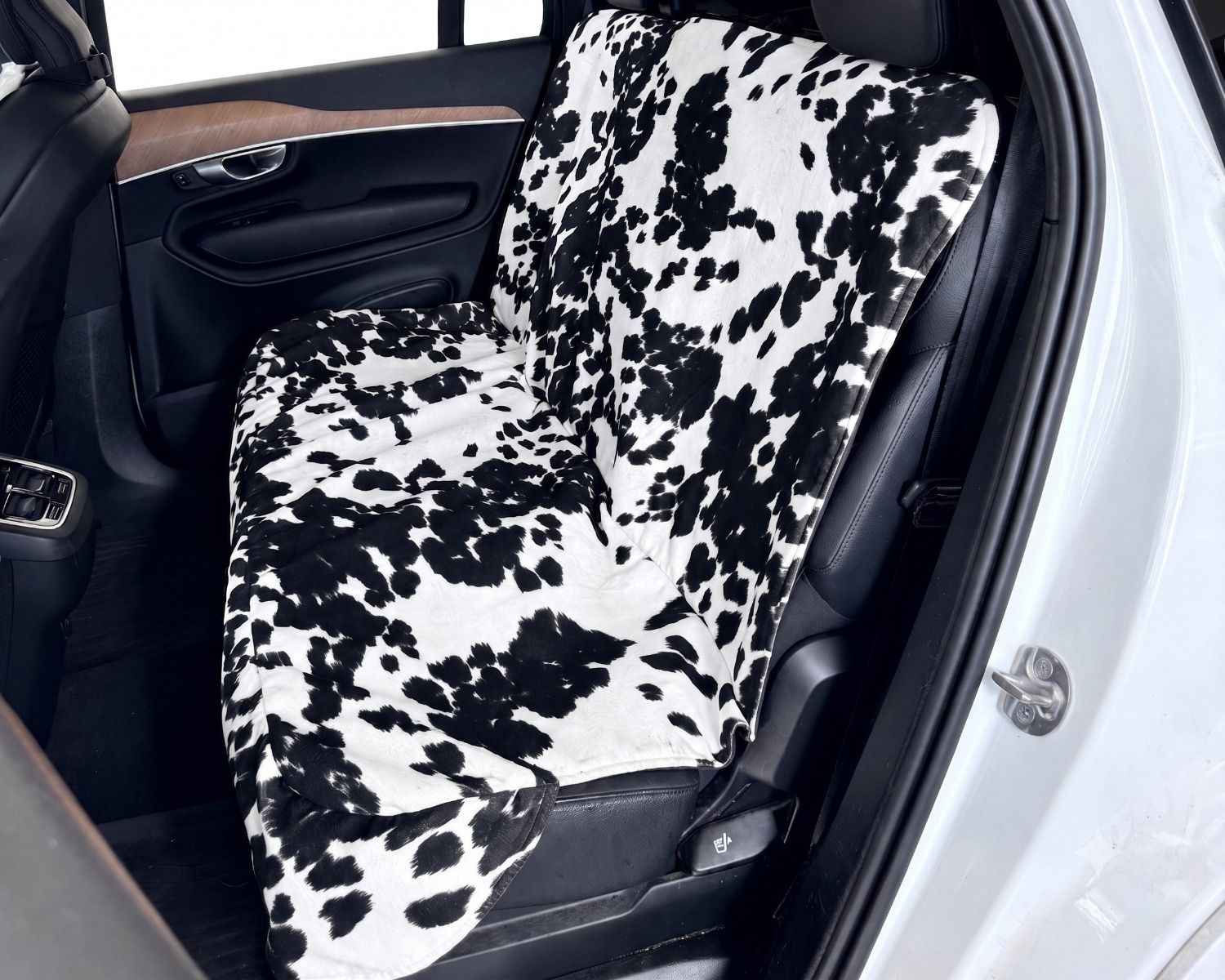 Bowsers Bench Dog Car Seat Cover in Signature Coco