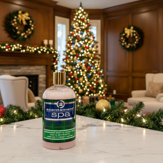 Berry Amaretto 16oz Shampoo Scentament Spa by Best Shot professional dog grooming tool Southlake Paws