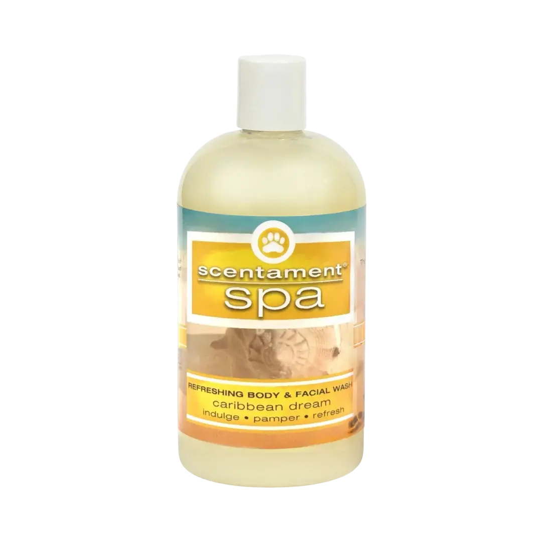 Caribbean Dream Shampoo 16oz Scentament Spa by Best Shot professional dog grooming tool Southlake Paws