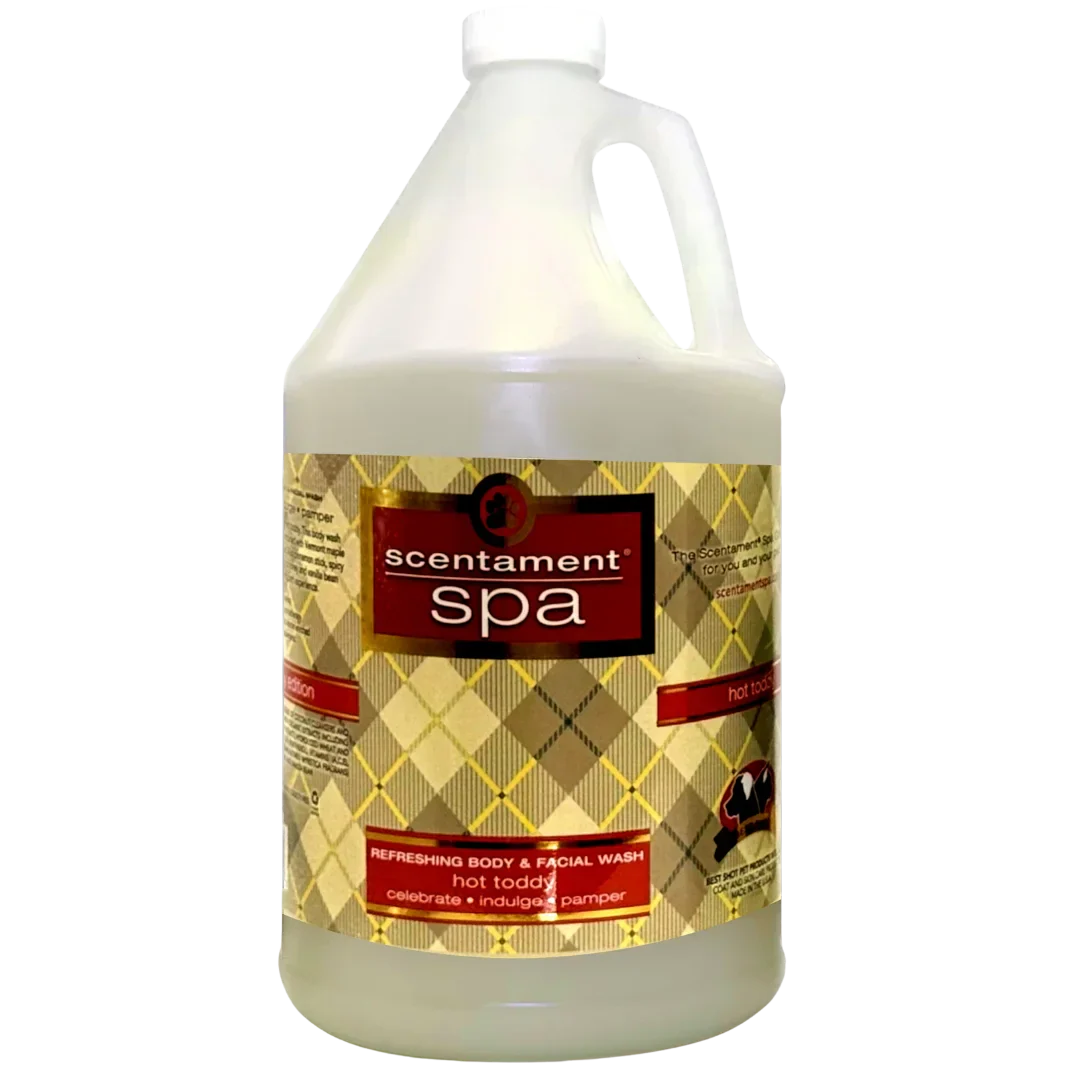 Hot Toddy 1Gallon Shampoo Scentament Spa by Best Shot professional dog grooming tool Southlake Paws