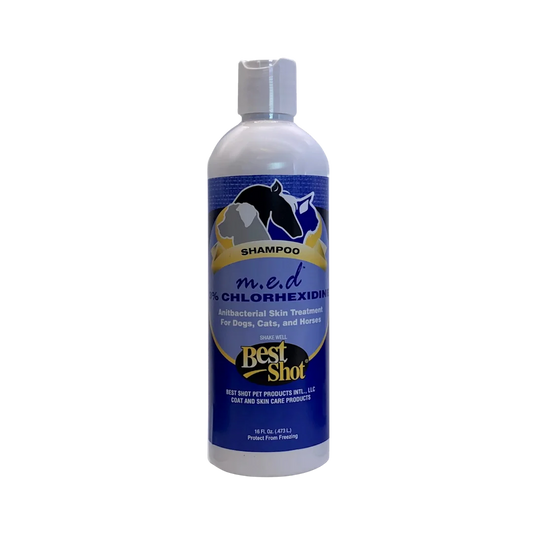 Pet M.E.D. Chlorhexidine Shampoo 16oz by Best Shot product image