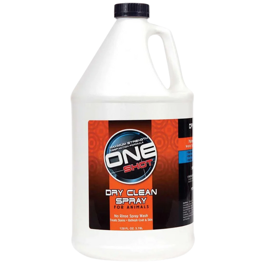 One Shot Dry Clean Spray Shampoo 1Gallon by Best Shot