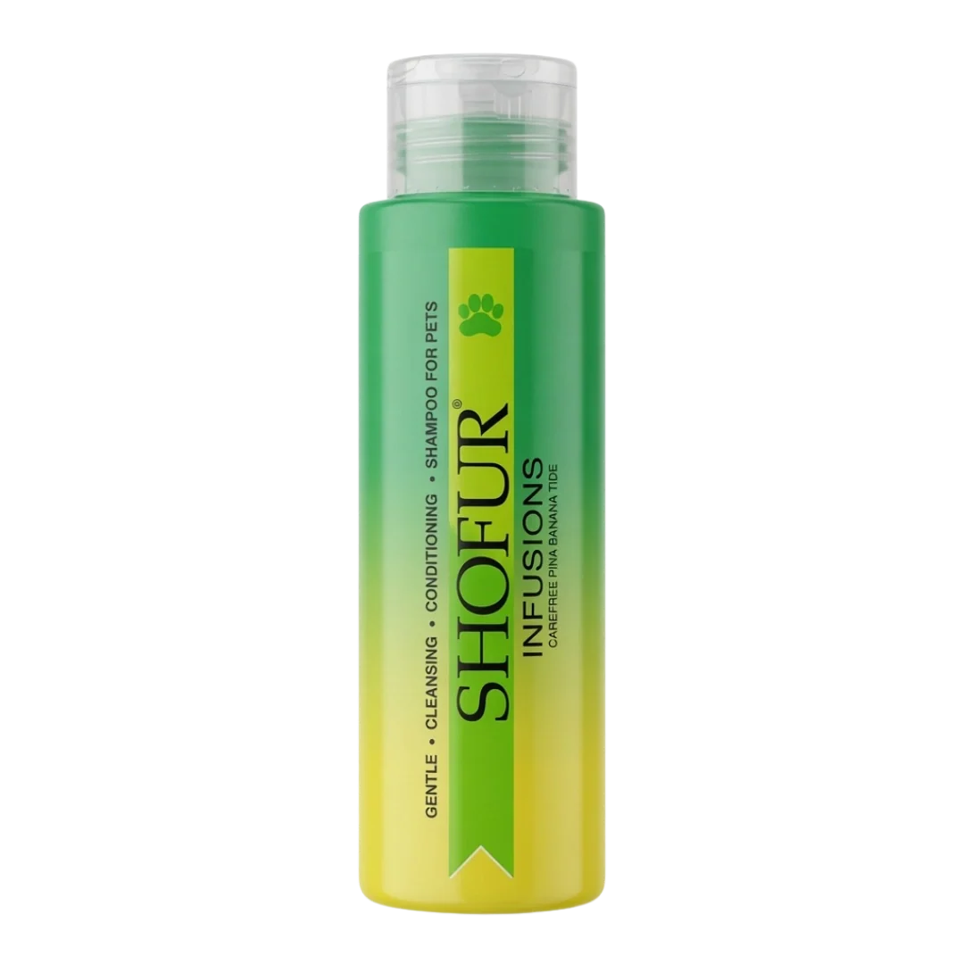 Dog Shofur Infusions All-in-One Shampoo Carefree Pina Banana Tide 18oz by Best Shot