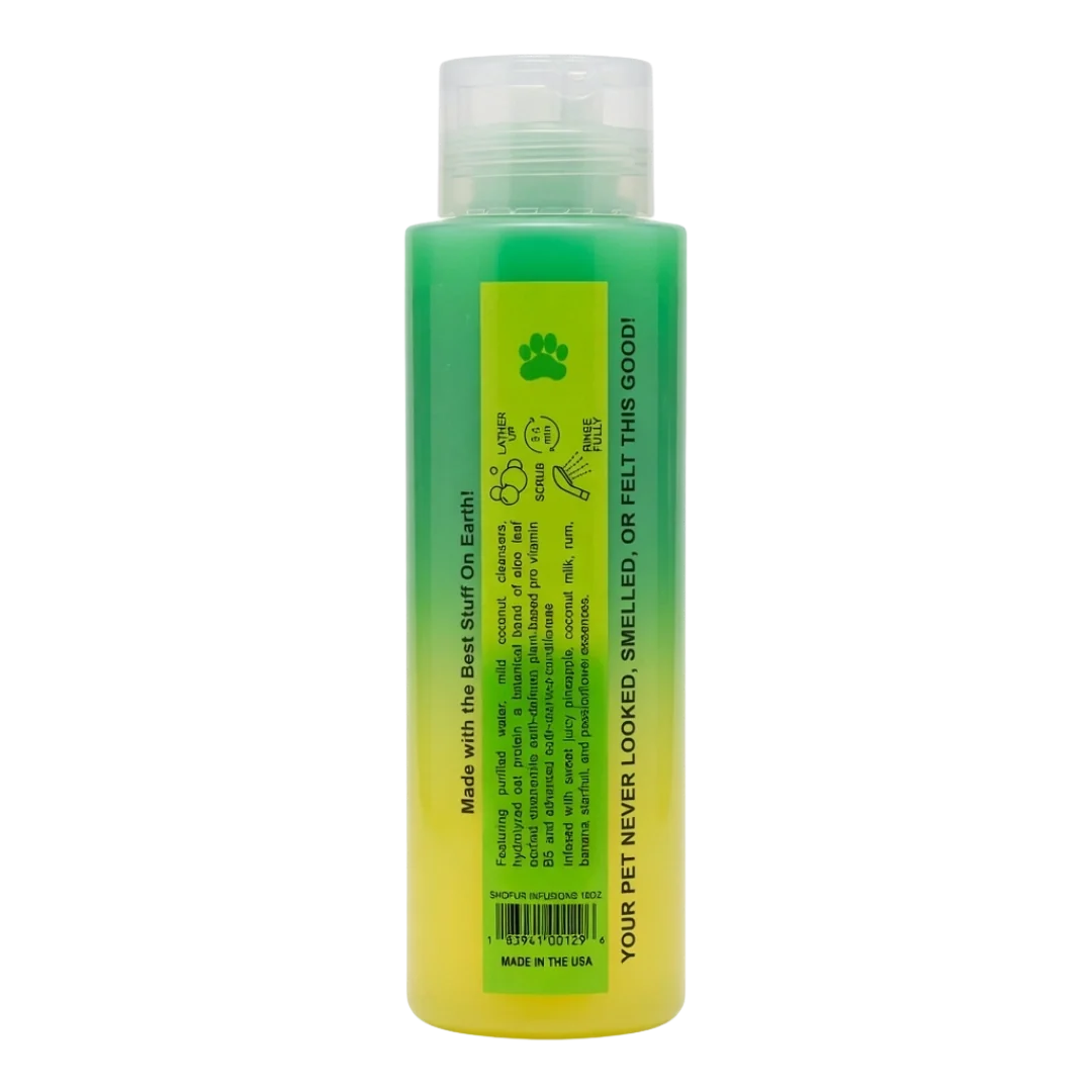 Dog Shofur Infusions All-in-One Shampoo Carefree Pina Banana Tide 18oz by Best Shot product image